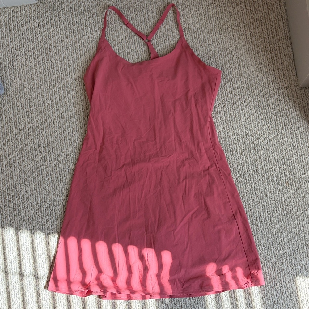 Outdoor Voices Coral/Salmon Dress